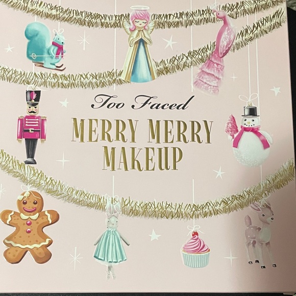 Too Faced BNIB Merry Merry Makeup Palette - Picture 1 of 12